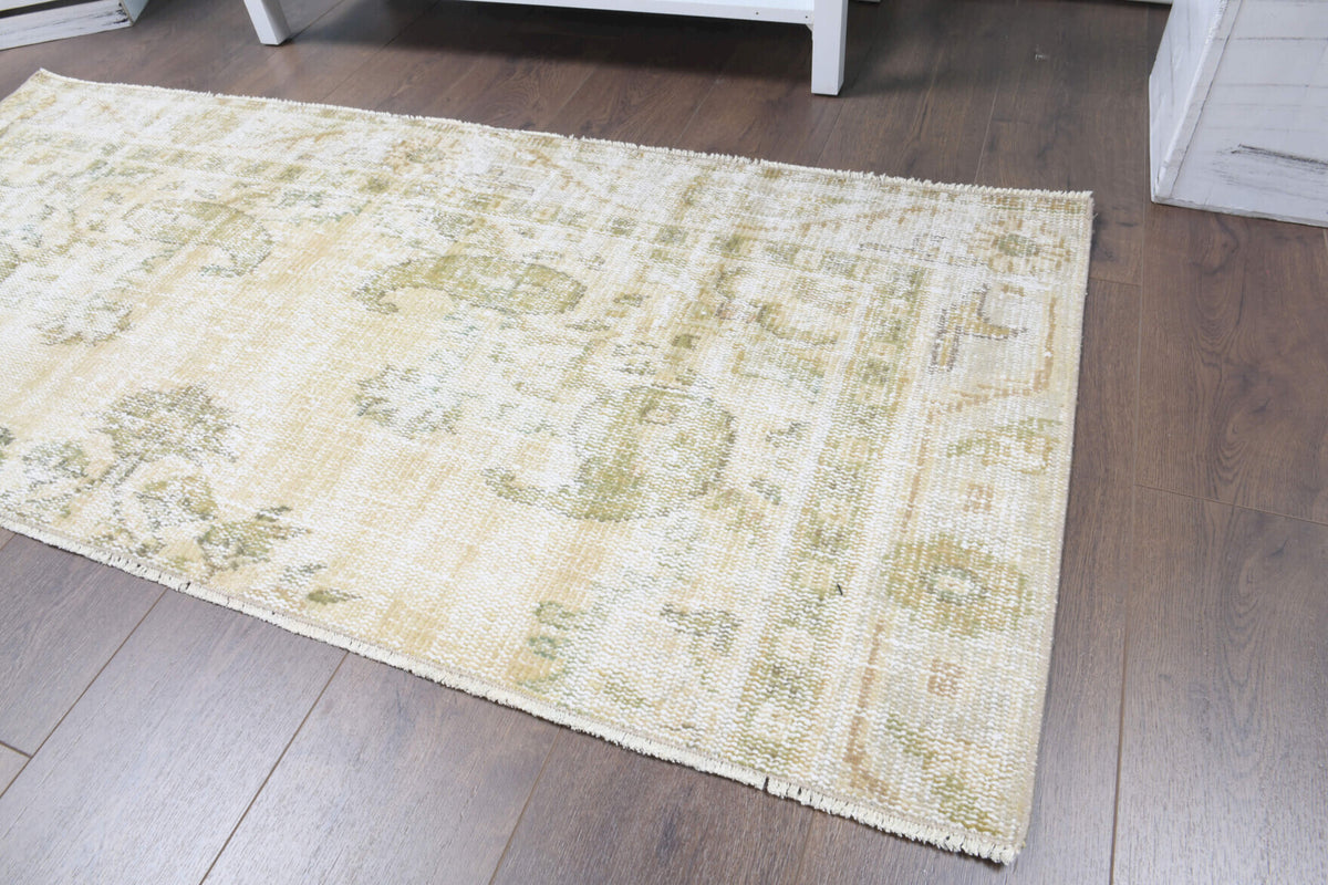 Vintage Oushak Small Rug