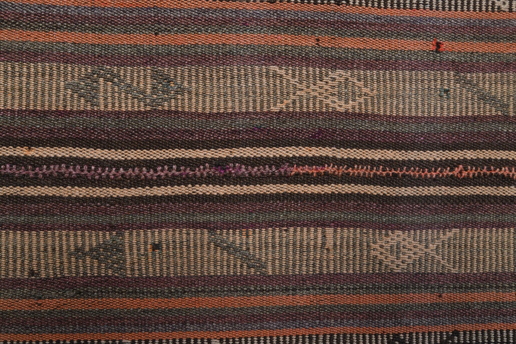 Nedimlale runner: 1960s handwoven flatweave Anatolian runner