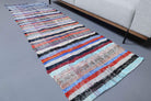 Striped Flatweave Vintage Runner Rug