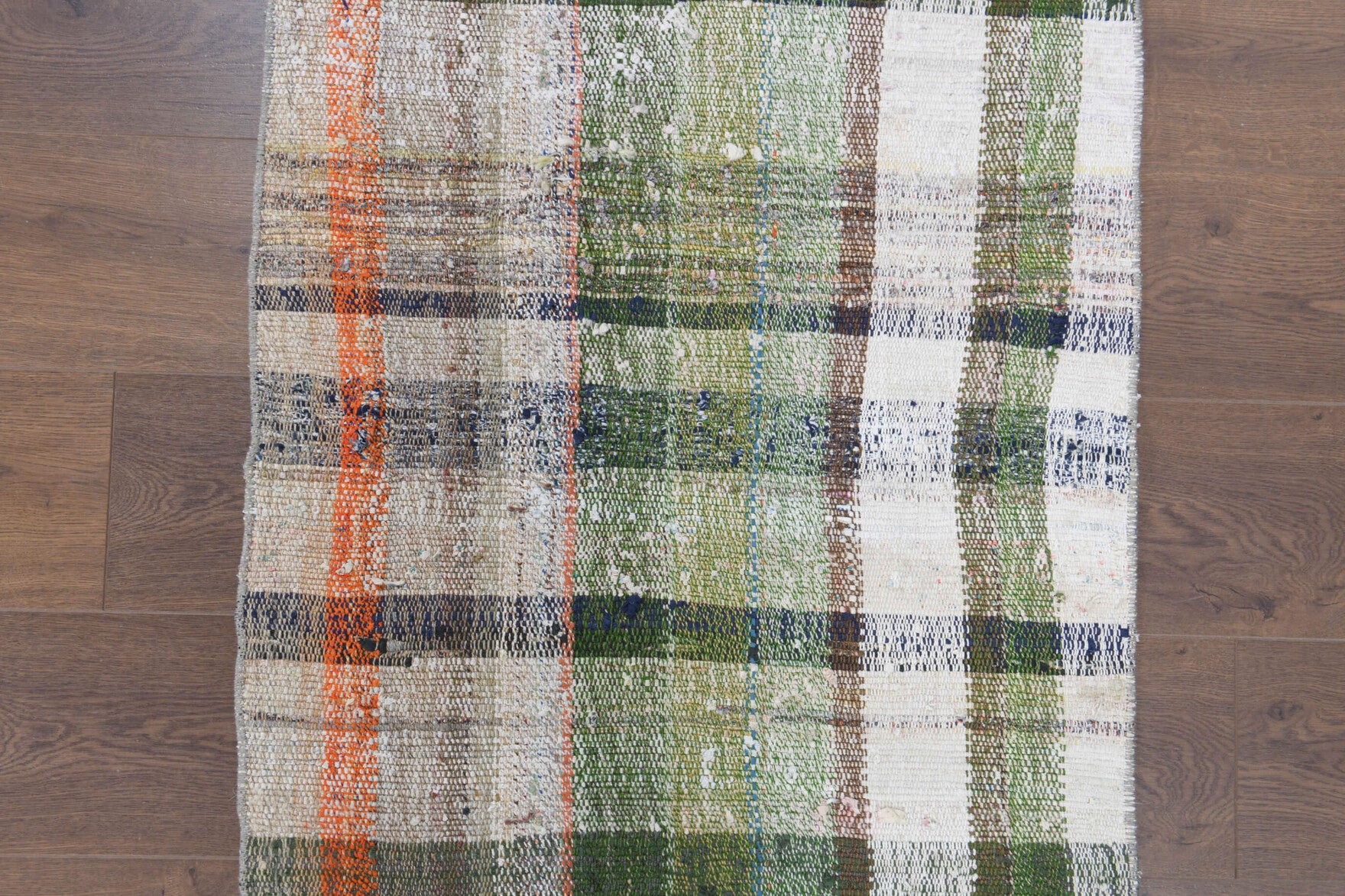 72x190 cm vintage kilim Anatolian runner rug – Nanegul, flatweave, wool