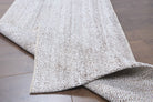 Naiatheia runner: 1960s handwoven flatweave Anatolian runner with solid motifs