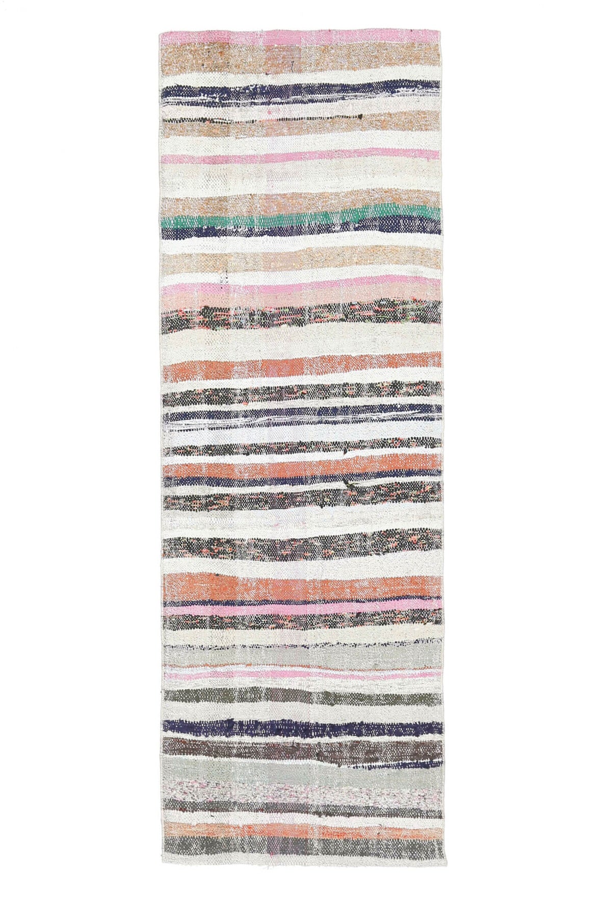 Turkish Vintage Runner Rug - 31951