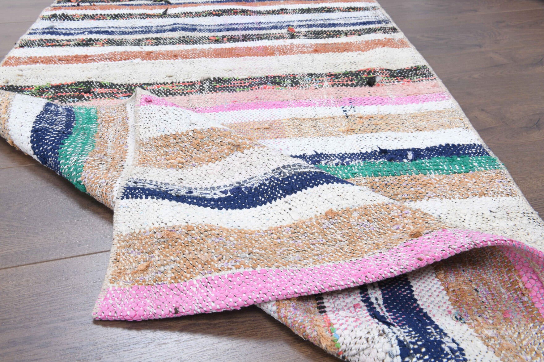 Myrtolampe – vintage runner for living room or bedroom, 2'7" x 7'6" (78x228 cm)