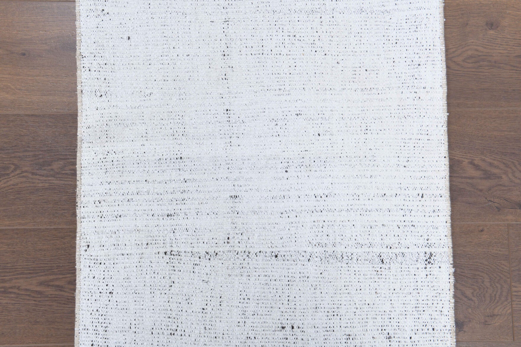 Mihrsel runner: 1960s handwoven flatweave Anatolian runner