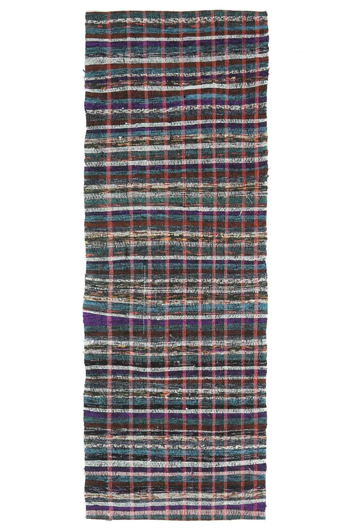 Nomadic Turkish Vintage Kilim Runner Rug