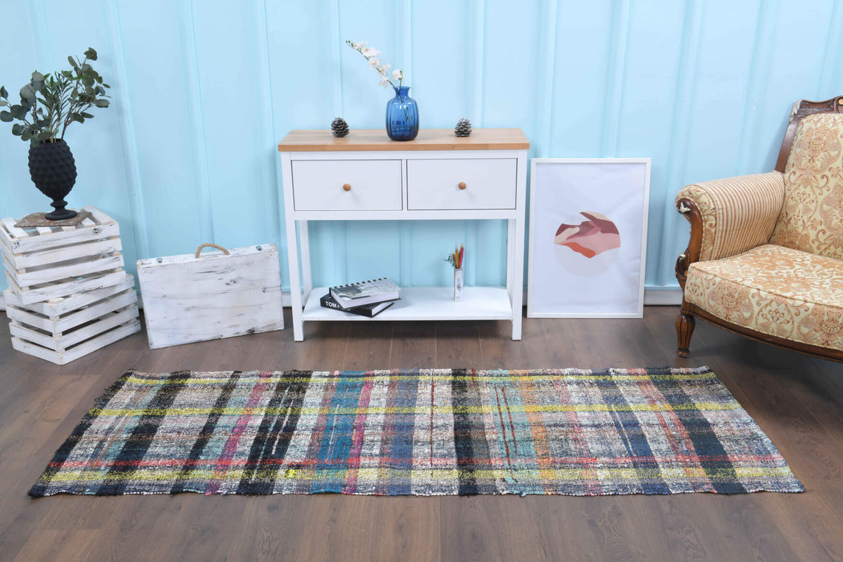 Vintage Kilim Runner Rug