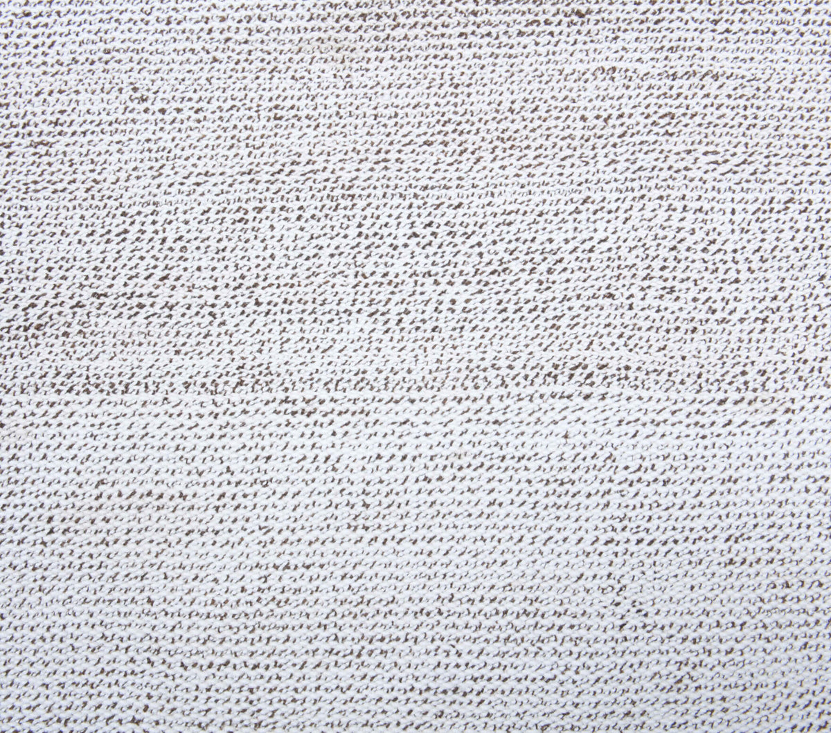 White Vintage Kilim Runner Rug