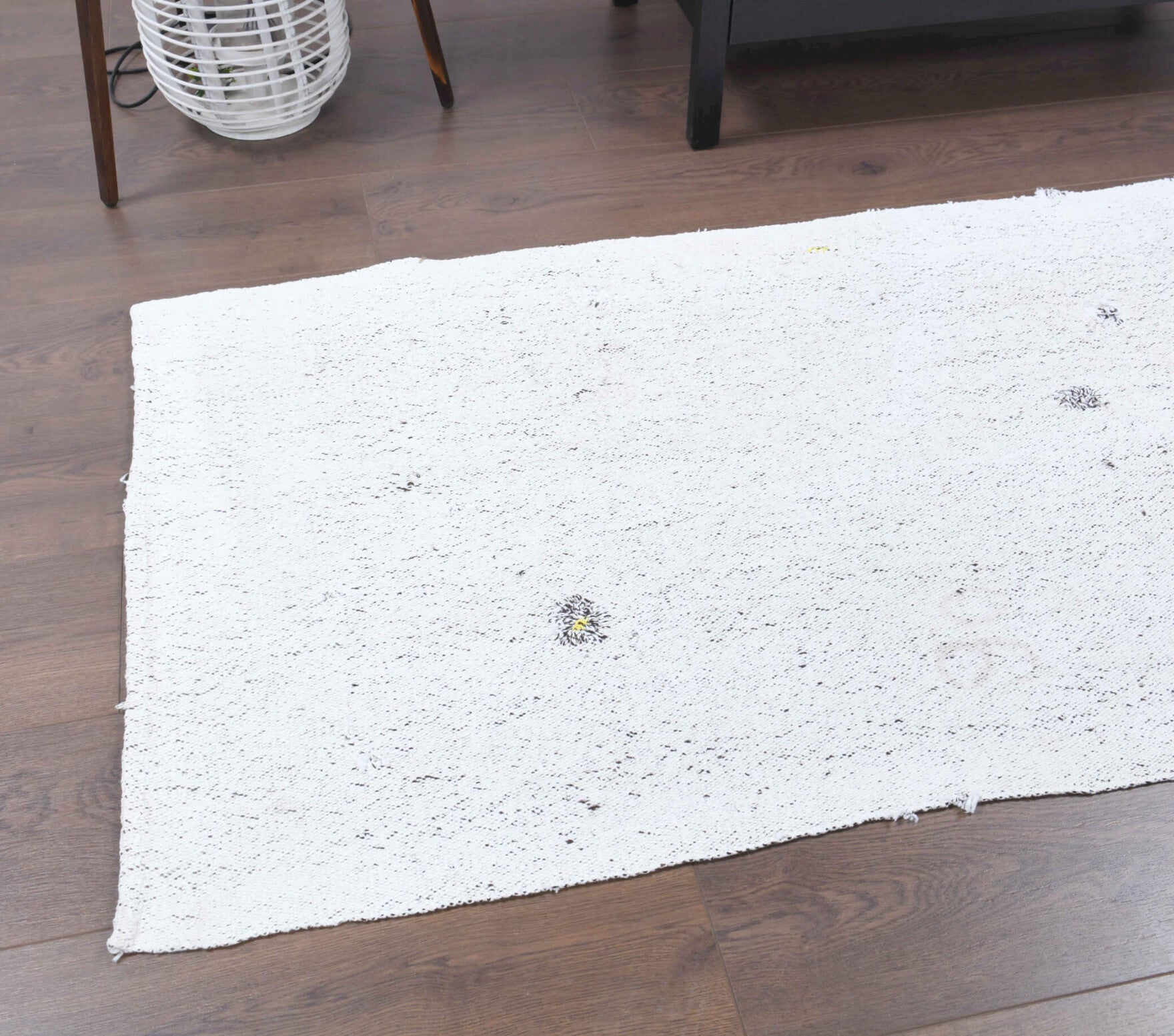 Marjan runner: 1960s handwoven flatweave Anatolian runner
