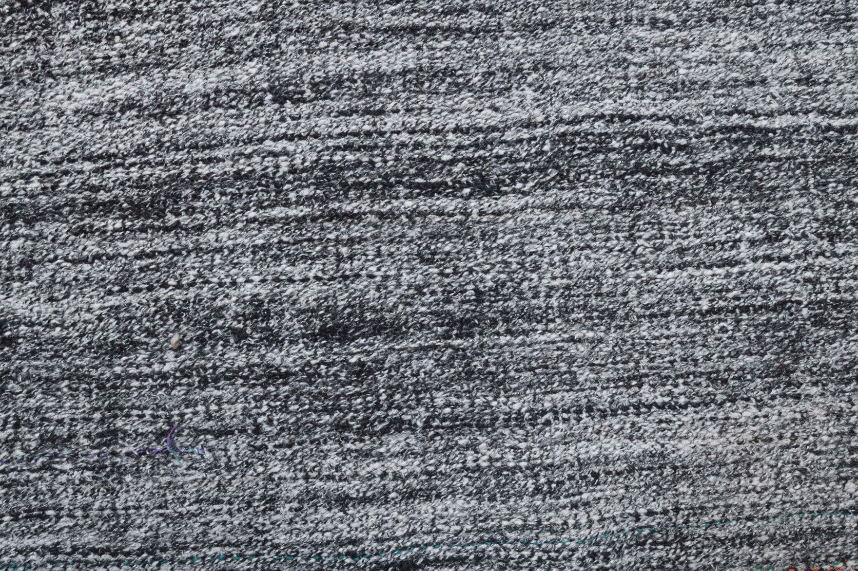 Karasunaz runner: 1960s handwoven flatweave Anatolian runner with solid motifs