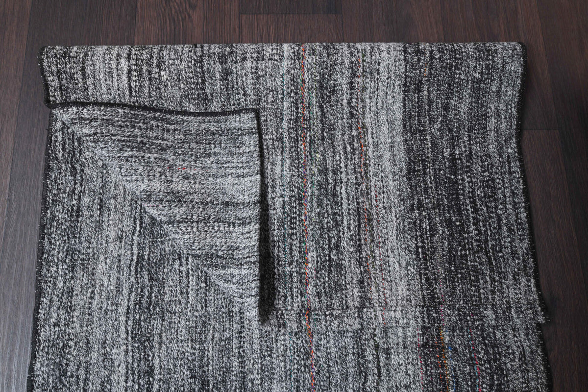Solid Vintage Kilim Runner Rug