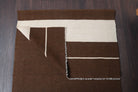 Vibrant Brown Vintage Kilim Runner Rug