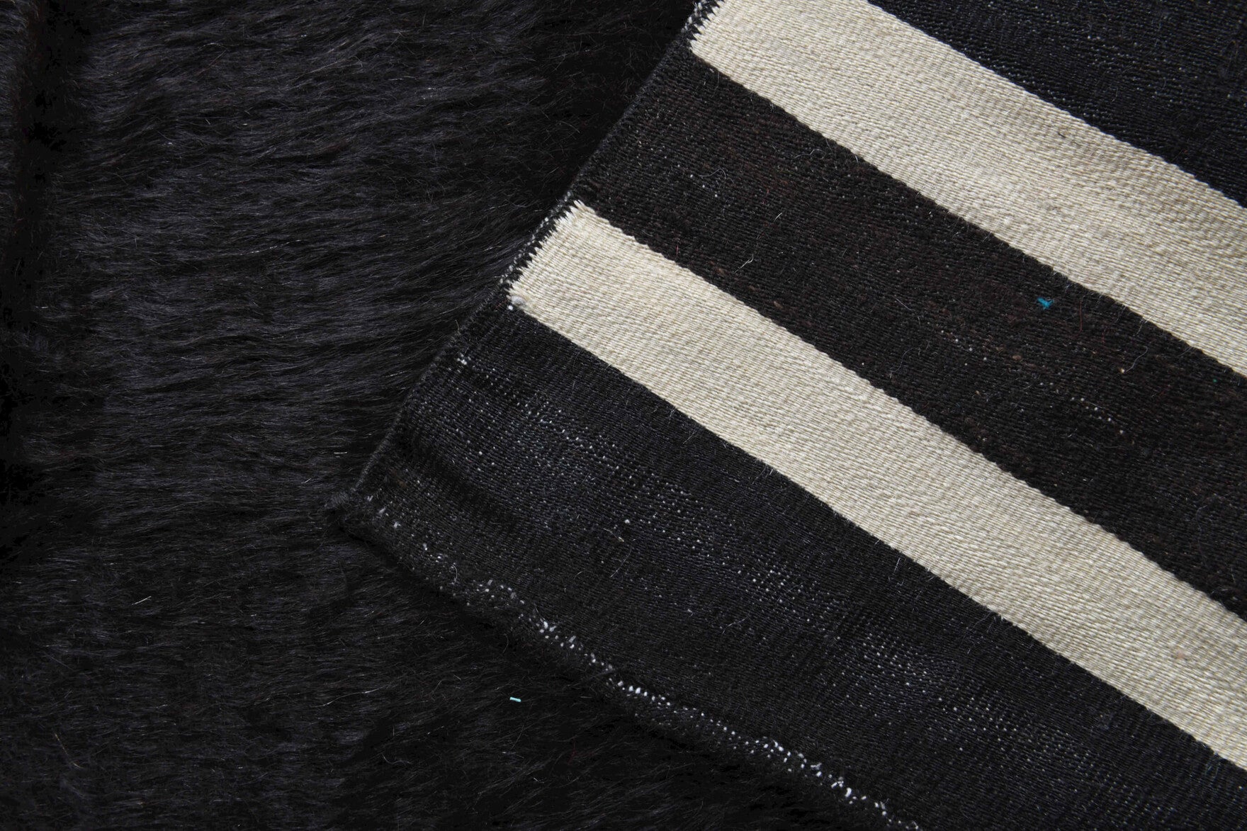Kallimene runner: 1960s handwoven flatweave Anatolian runner with solid motifs