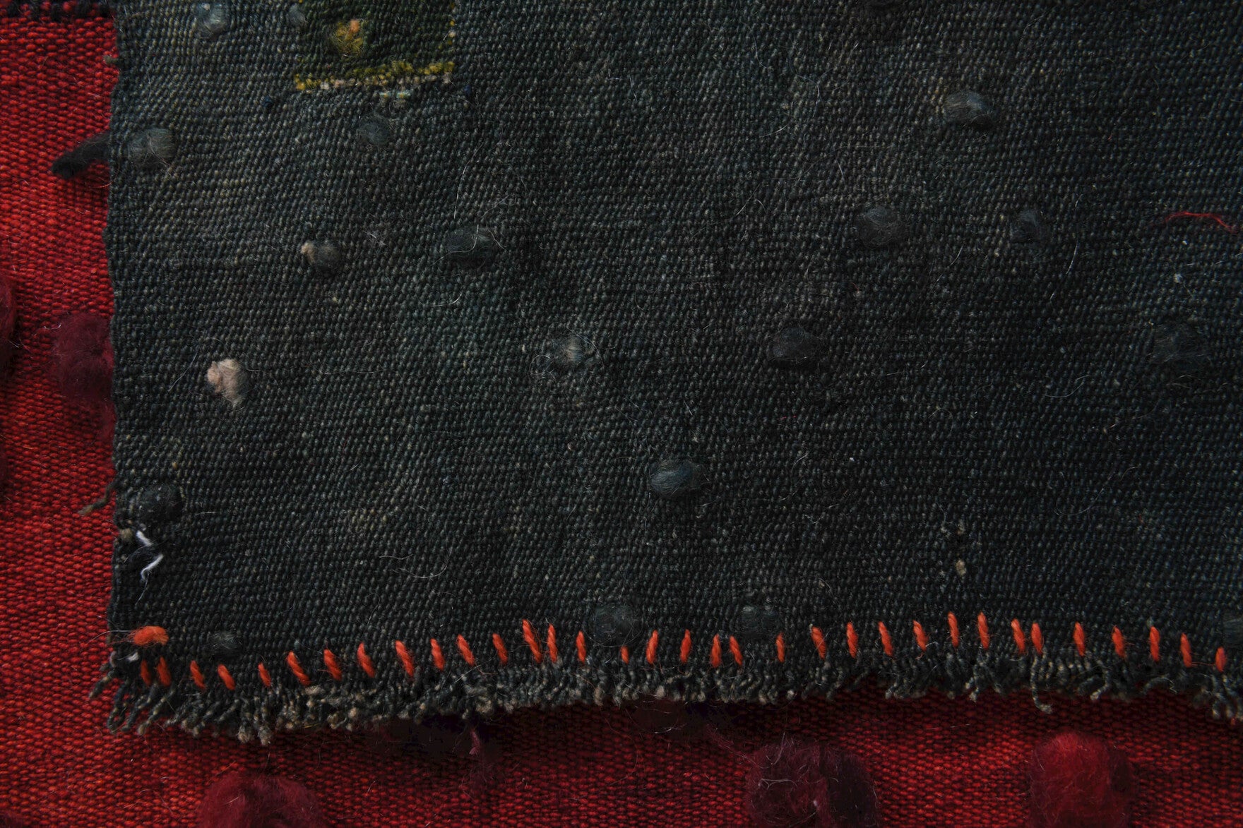 Red & Black Vintage Runner Rug