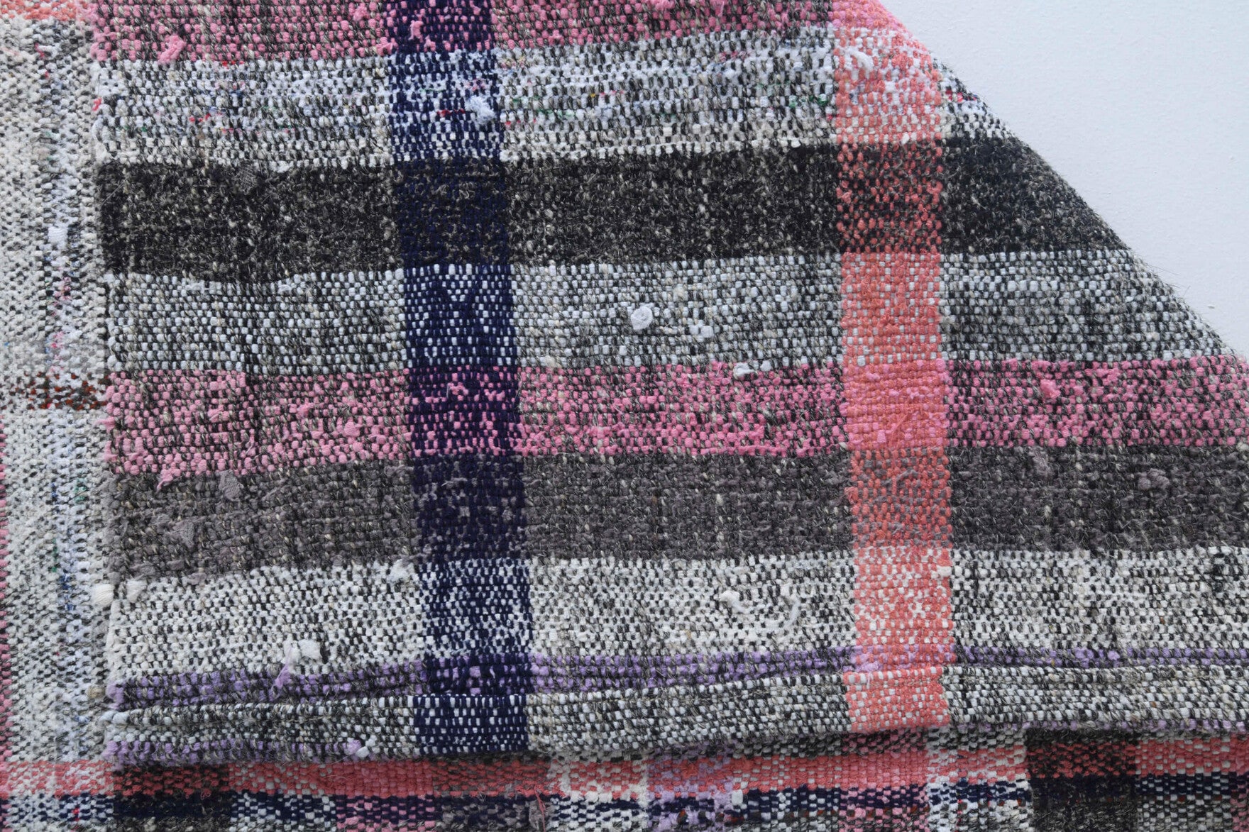 One-of-a-kind 1960s Anatolian vintage kilim runner rug in wool, 2'11" x 8'6"