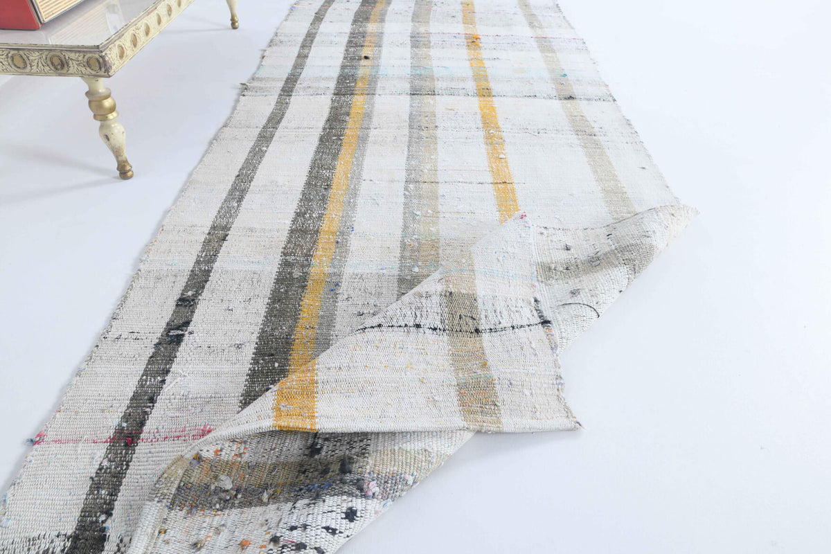 Oushak Vintage Runner Rug