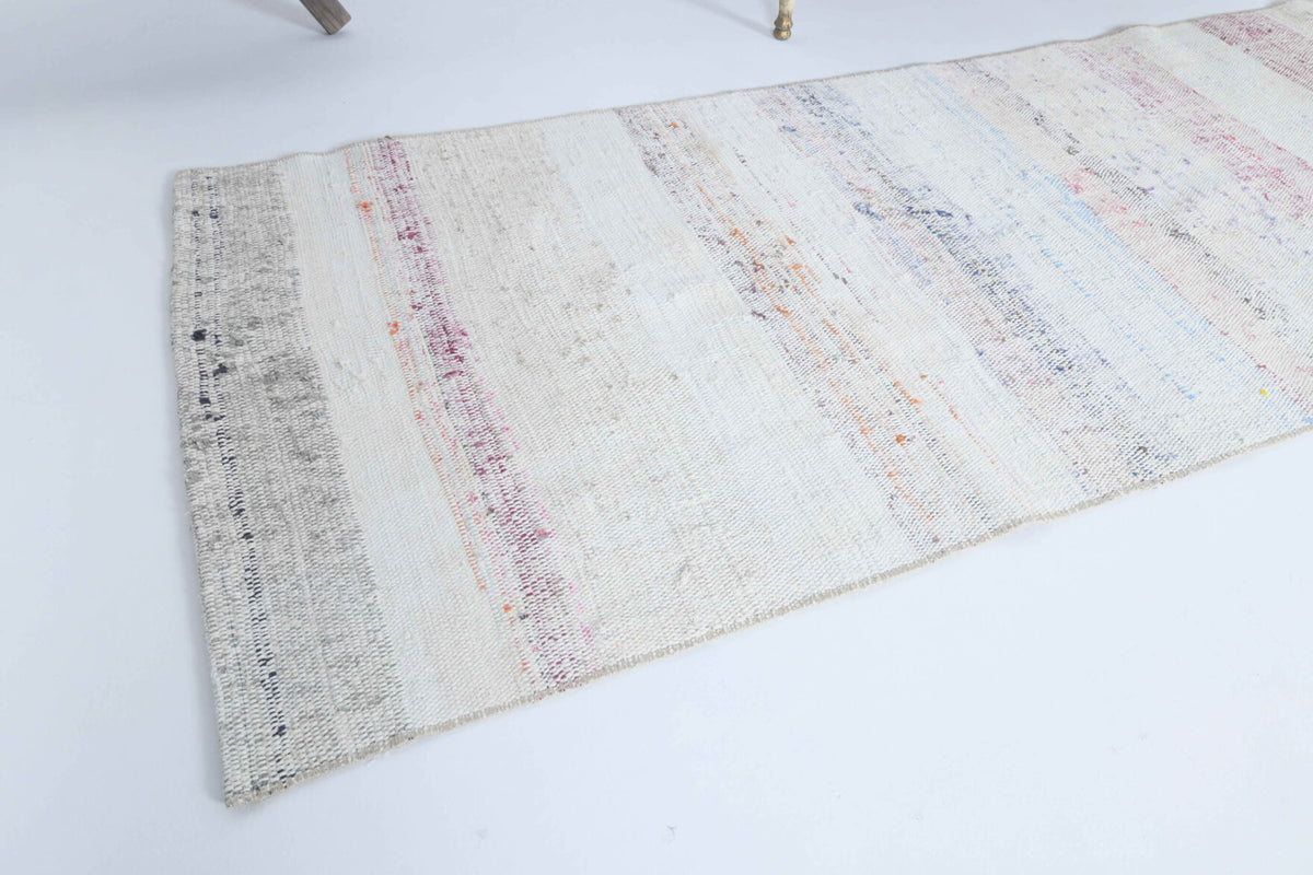 Flatweave Turkish Vintage Runner Rug