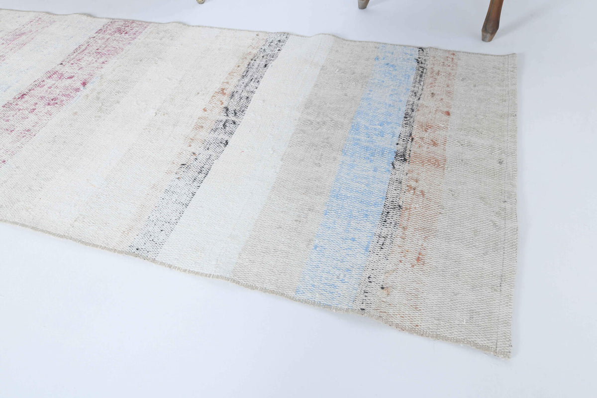 Flatweave Turkish Vintage Runner Rug