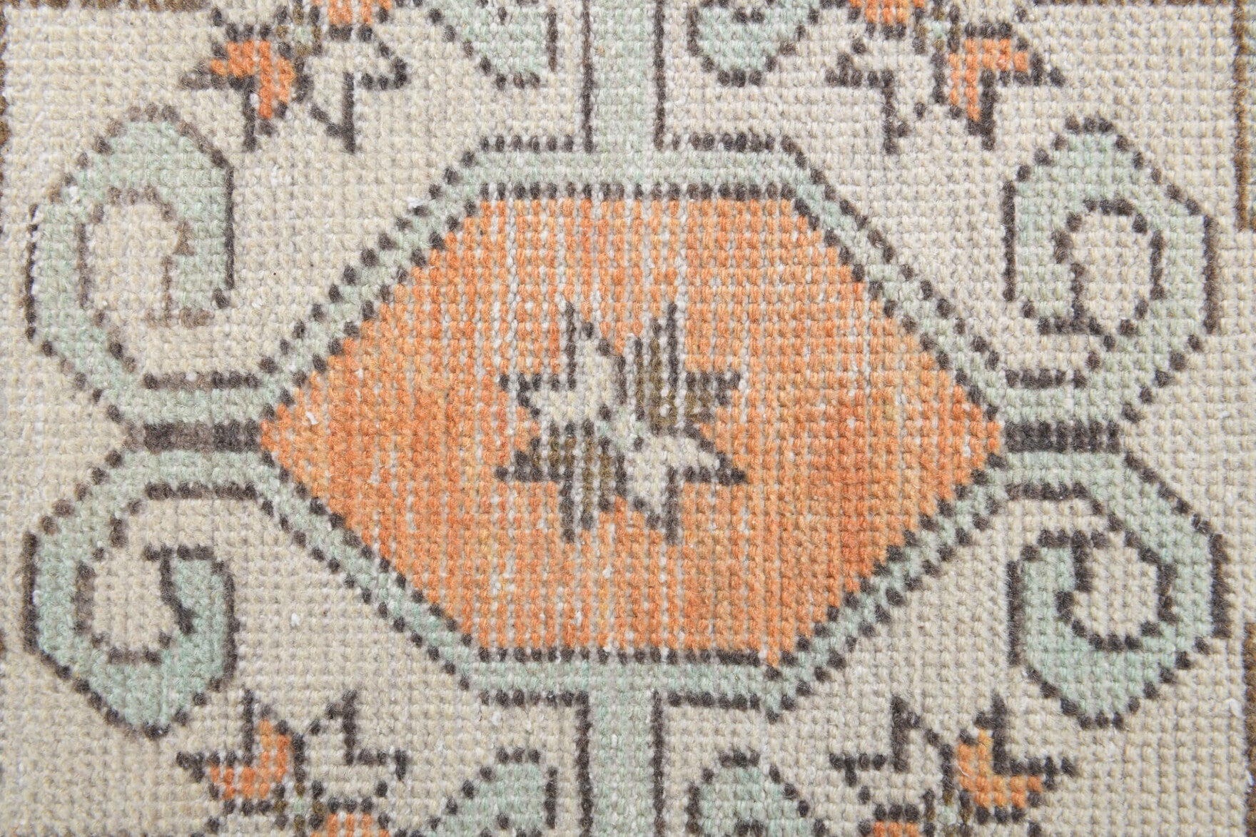 69x271 cm vintage Anatolian runner rug – Gumusbike, low pile, wool