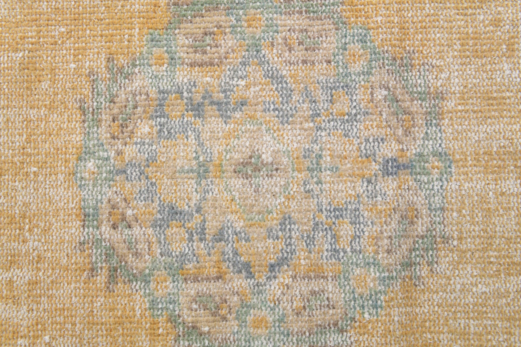 Faded Colored Oriental Vintage Runner Rug