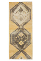 Vintage Oushak Runner Rug