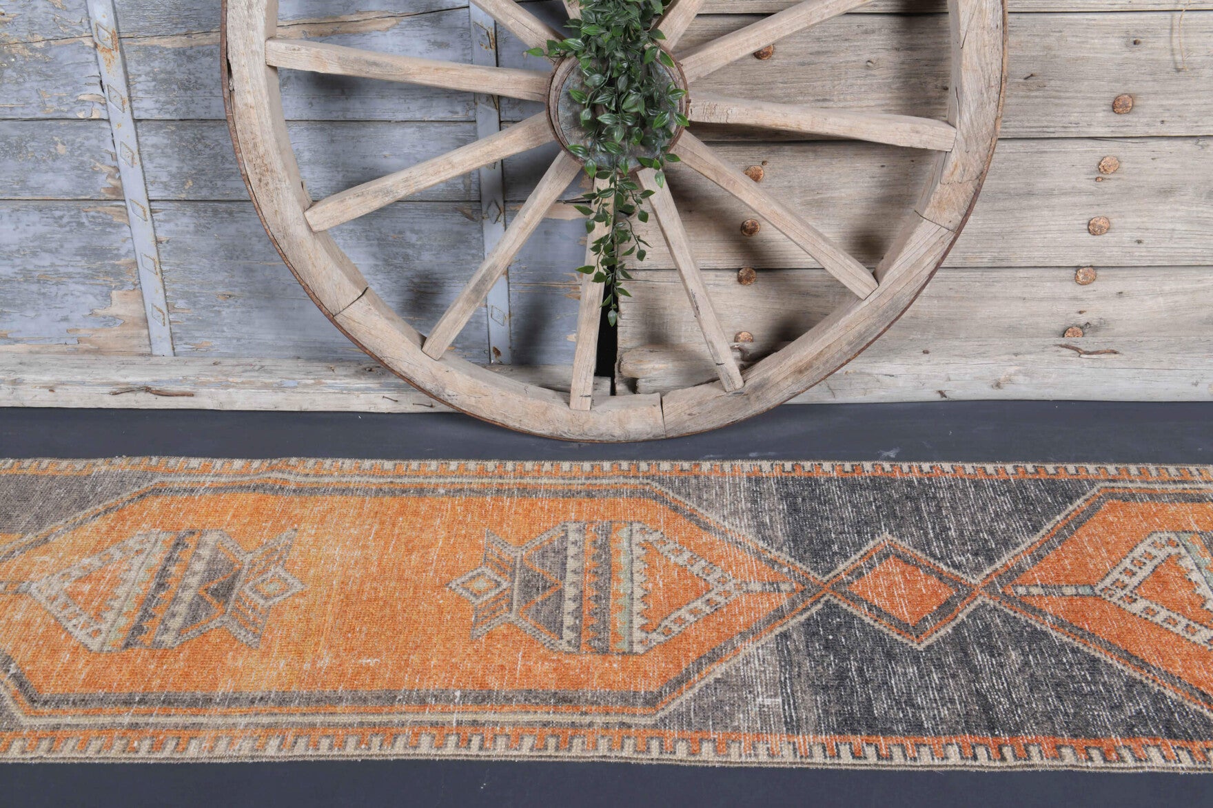 One-of-a-kind 1970s Anatolian vintage runner rug in wool, 2'2" x 7'7"