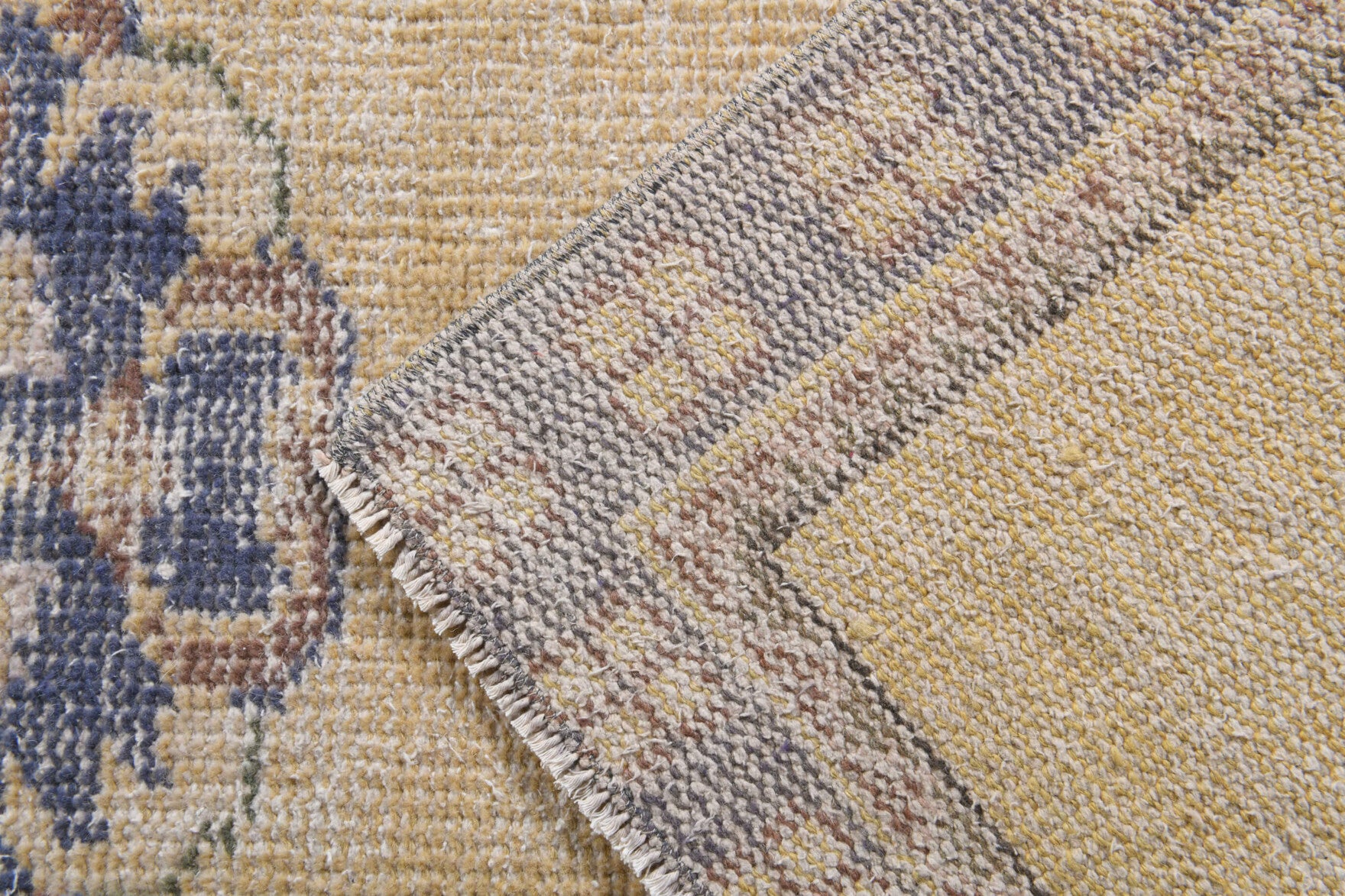 Handmade wool runner from Anatolia, Turkey – Turkish Vintage Runner Rug 2'10" x 11'9"