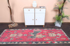 Custom Paintings - Vintage Anatolian Runner Rug