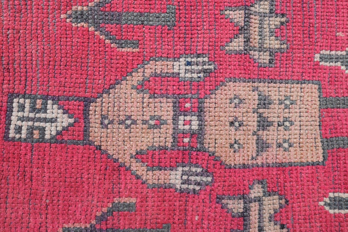 Custom Paintings - Vintage Anatolian Runner Rug