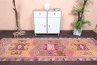 Hand-Knotted Vintage Anatolian Runner Rug
