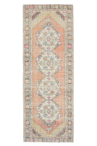 Hallway Vintage Anatolian Runner Rug