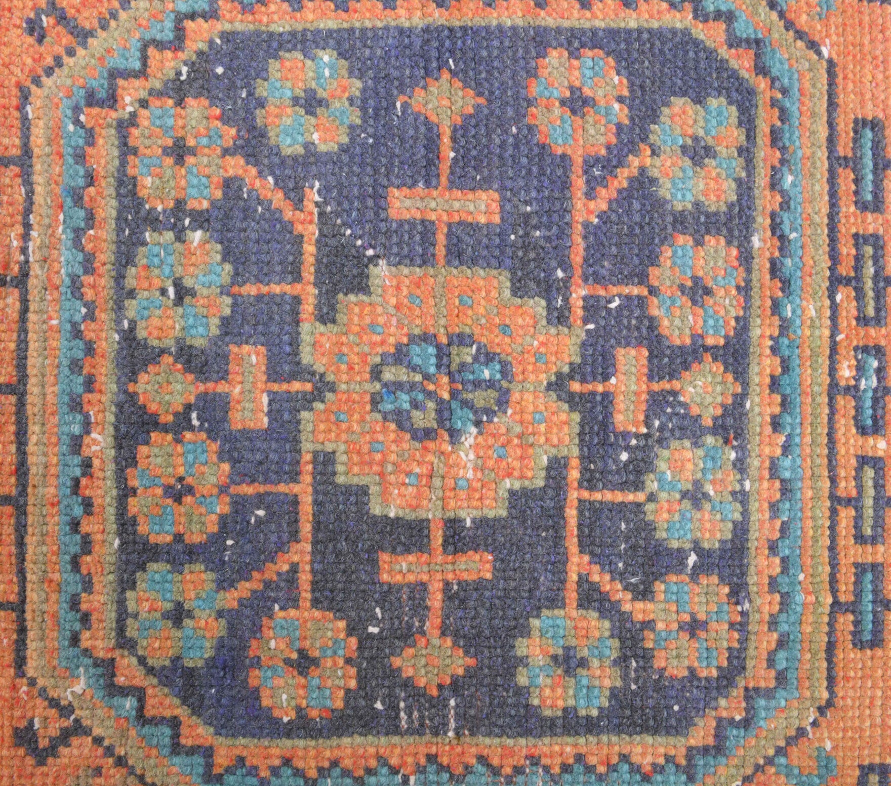 One-of-a-kind 1970s Anatolian vintage runner rug in wool, 2'6" x 11'2"