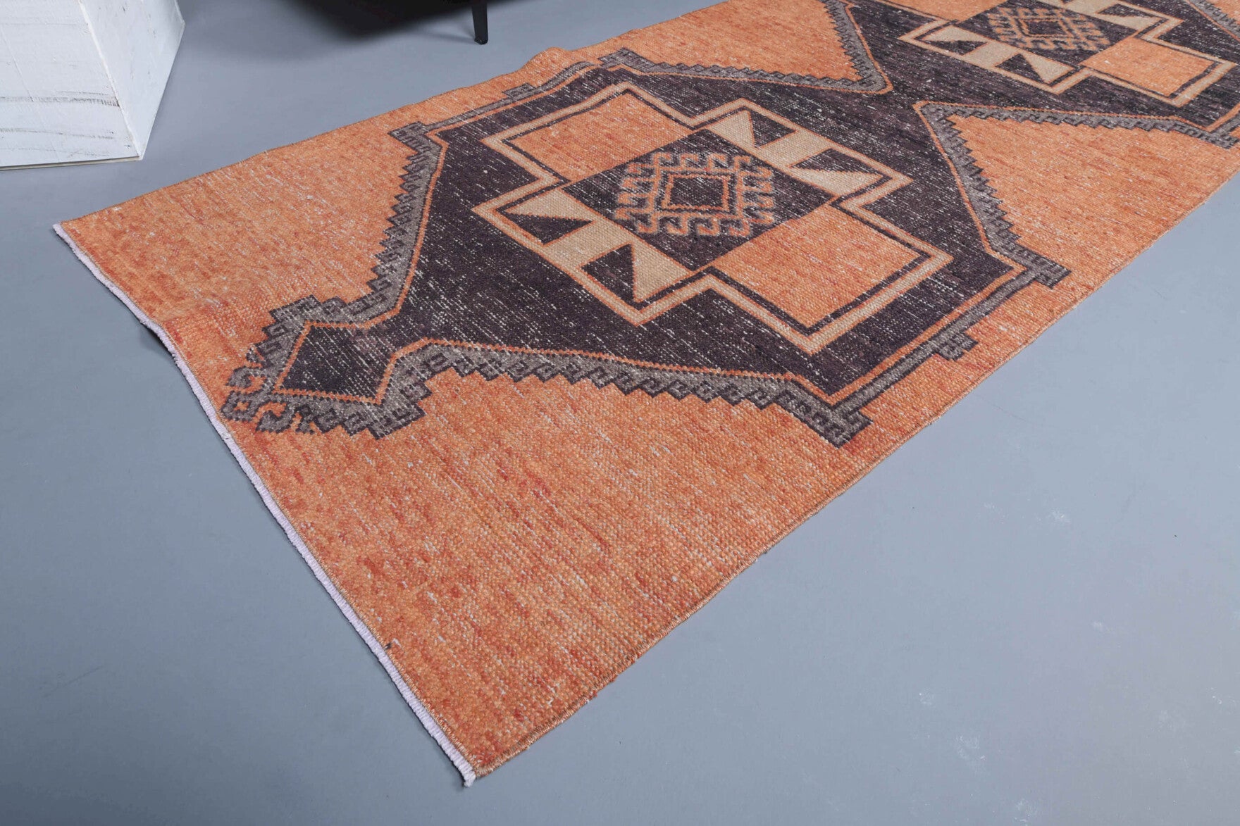 One-of-a-kind 1970s Anatolian vintage runner rug in wool, 3'2" x 11'5"