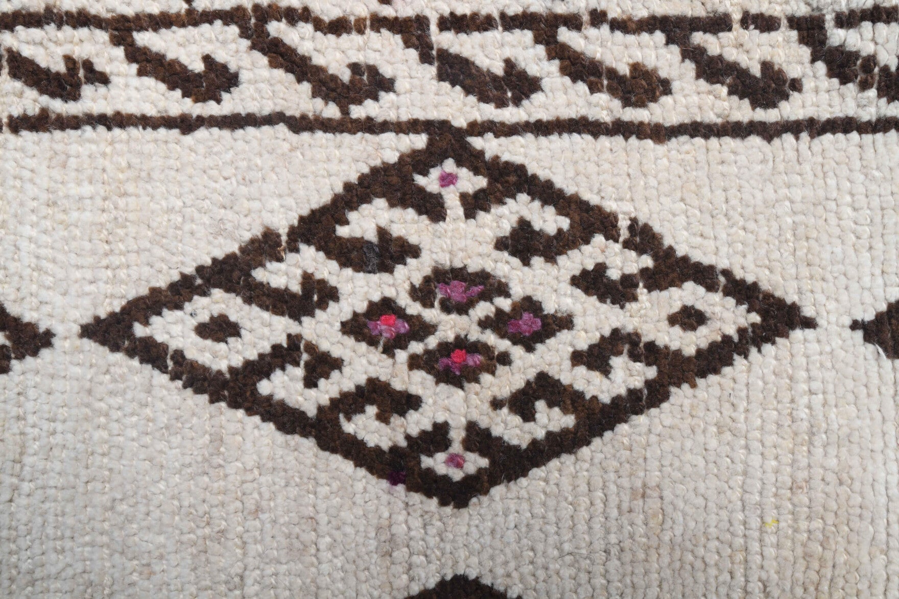 Elifsad – vintage ikat runner for living room or hallway, 2'7" x 13'2" (80x401 cm)