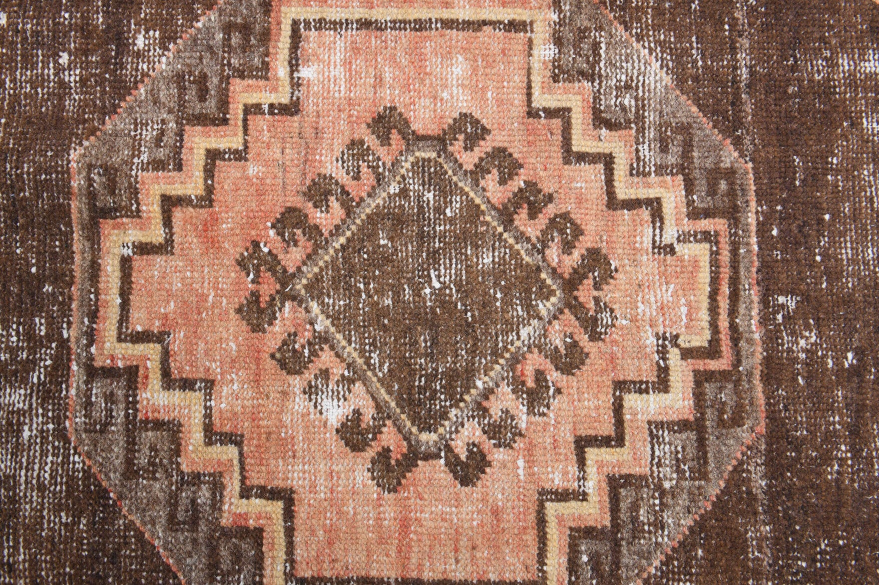 One-of-a-kind 1970s Anatolian vintage runner rug in wool, 3'4" x 12'9"