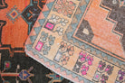 5x13 Wide Anatolian Runner, Folk Art Unique Vintage Runner Rug - Turkish Historic Motifs