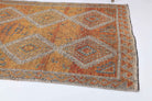 Anatolian Handmade Vintage Wide Runner Rug