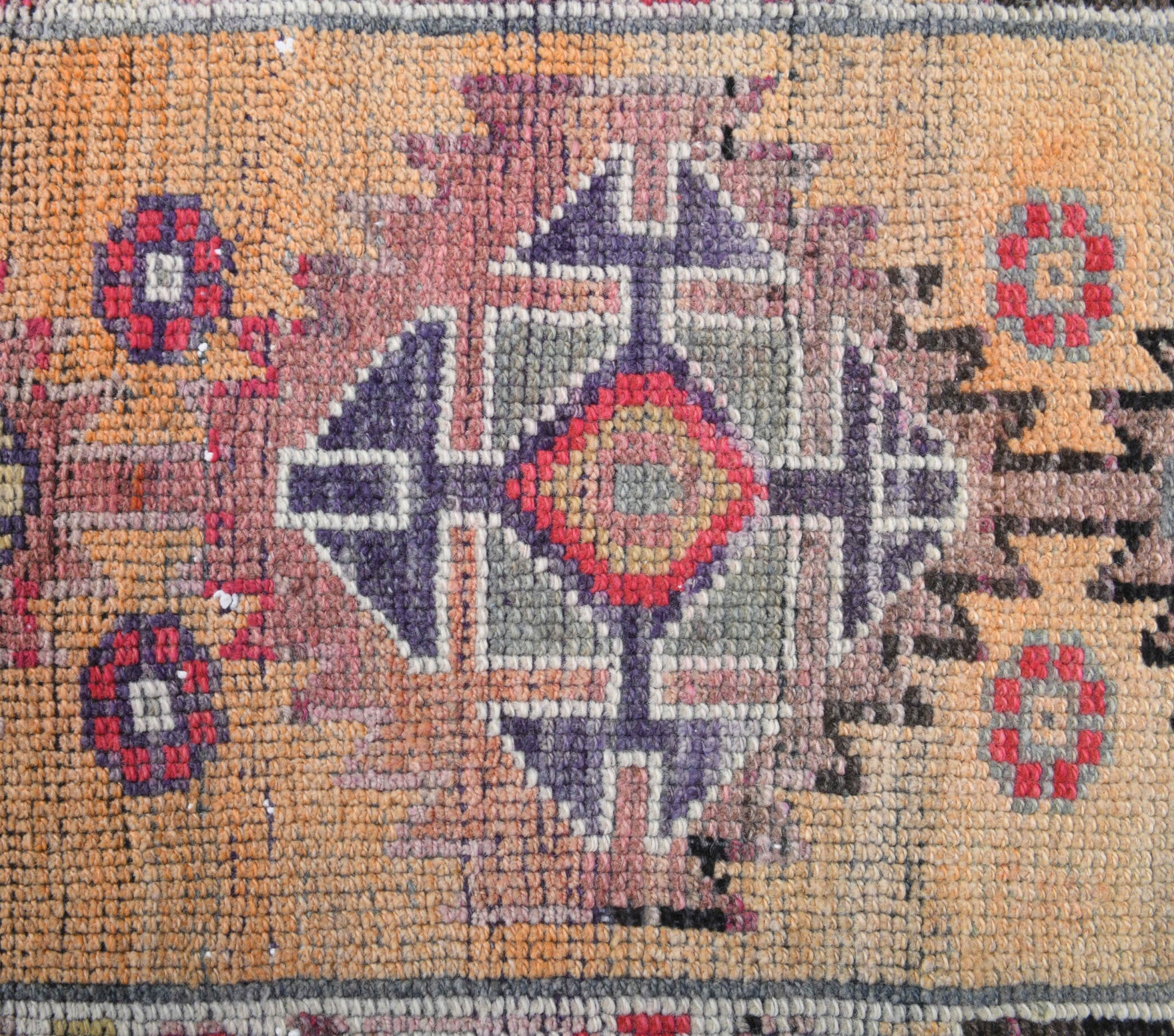 One-of-a-kind 1970s Anatolian vintage runner rug in wool, 2'8" x 12'6"