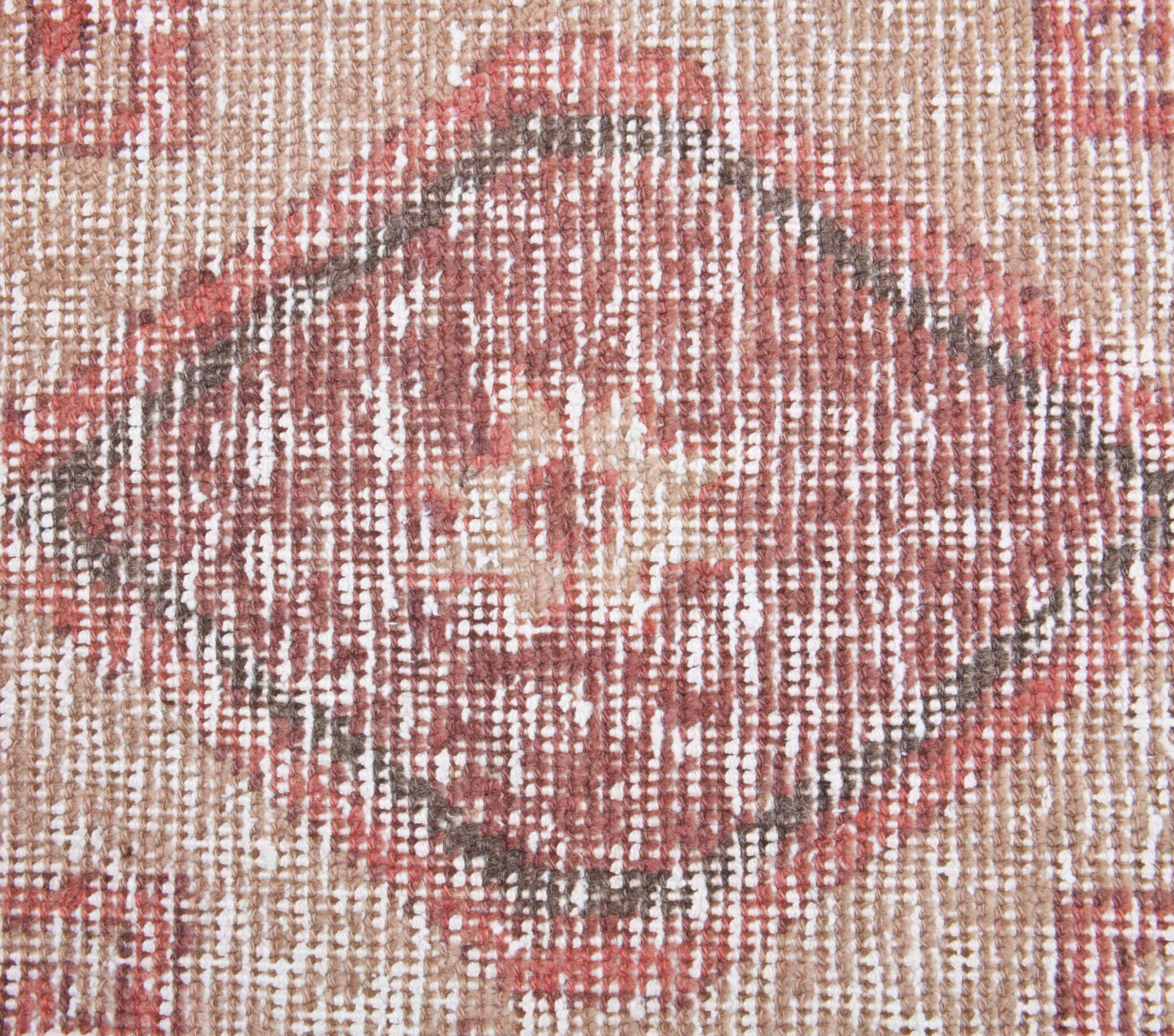 Authentic Anatolian vintage runner rug (1970s) with geometric design – one-of-a-kind at Fame Rugs