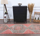 Authentic Anatolian vintage runner rug (1970s) with geometric design – one-of-a-kind at Fame Rugs