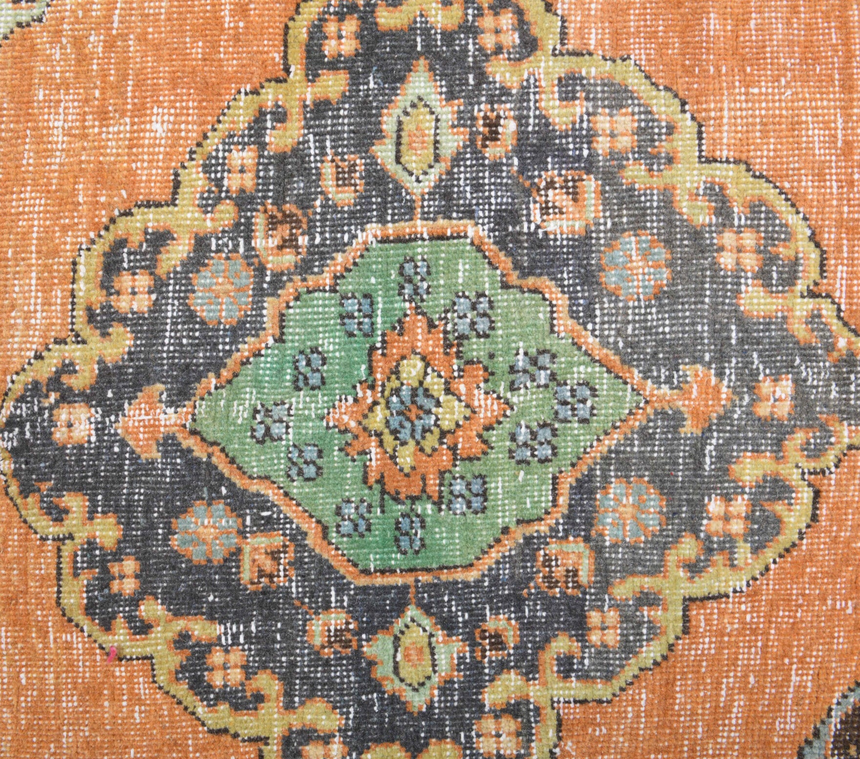 One-of-a-kind 1970s Anatolian vintage runner rug in wool, 3' x 11'9"
