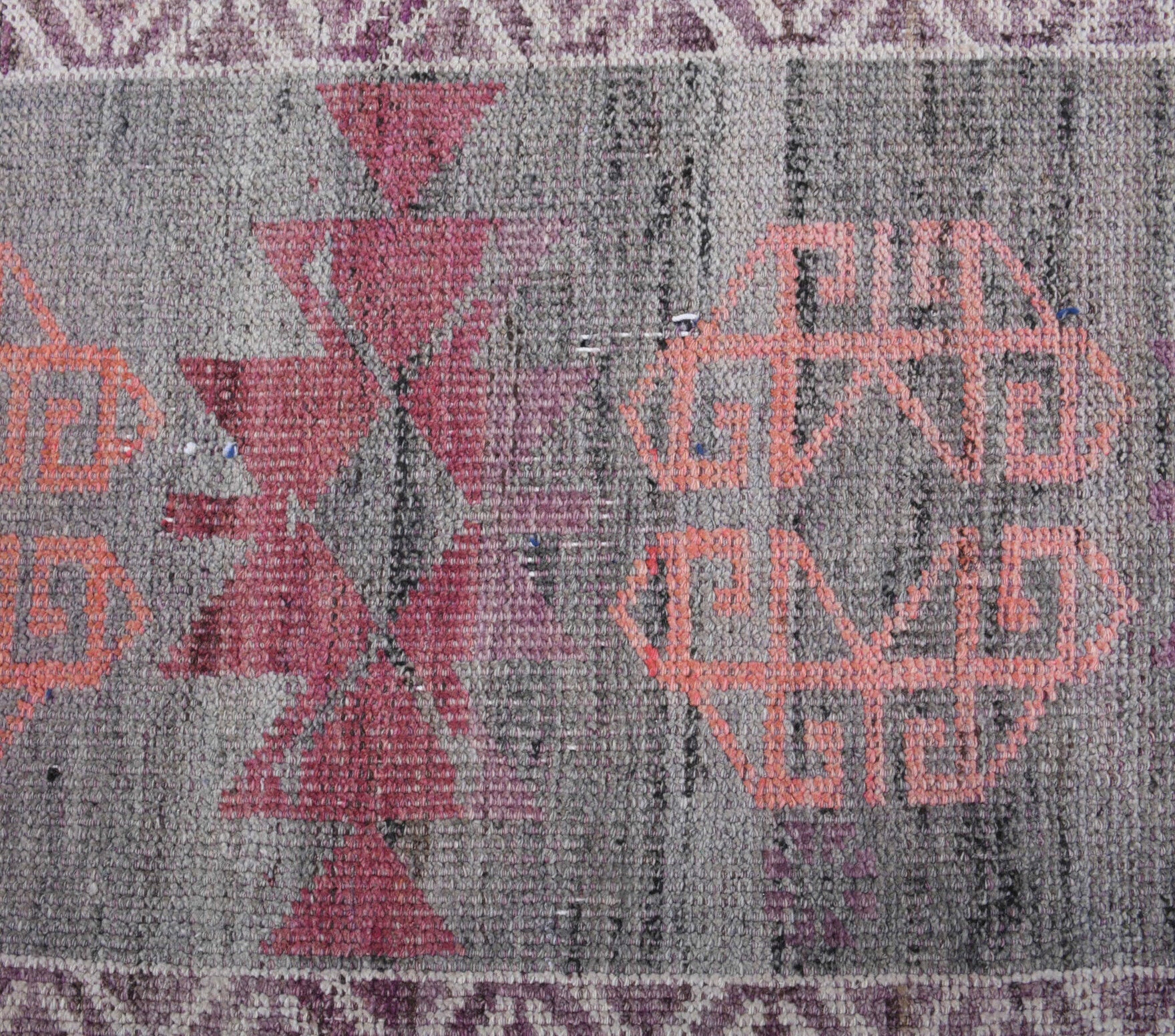 One-of-a-kind 1950s Anatolian vintage runner rug in wool, 3' x 11'7"