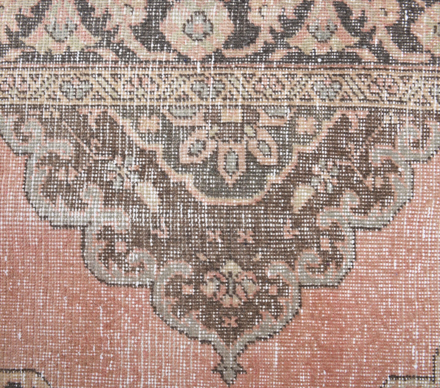 One-of-a-kind 1970s Anatolian vintage runner rug in wool, 2'4" x 12'7"