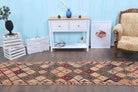 Hand-Knotted Vintage Anatolian Runner Rug