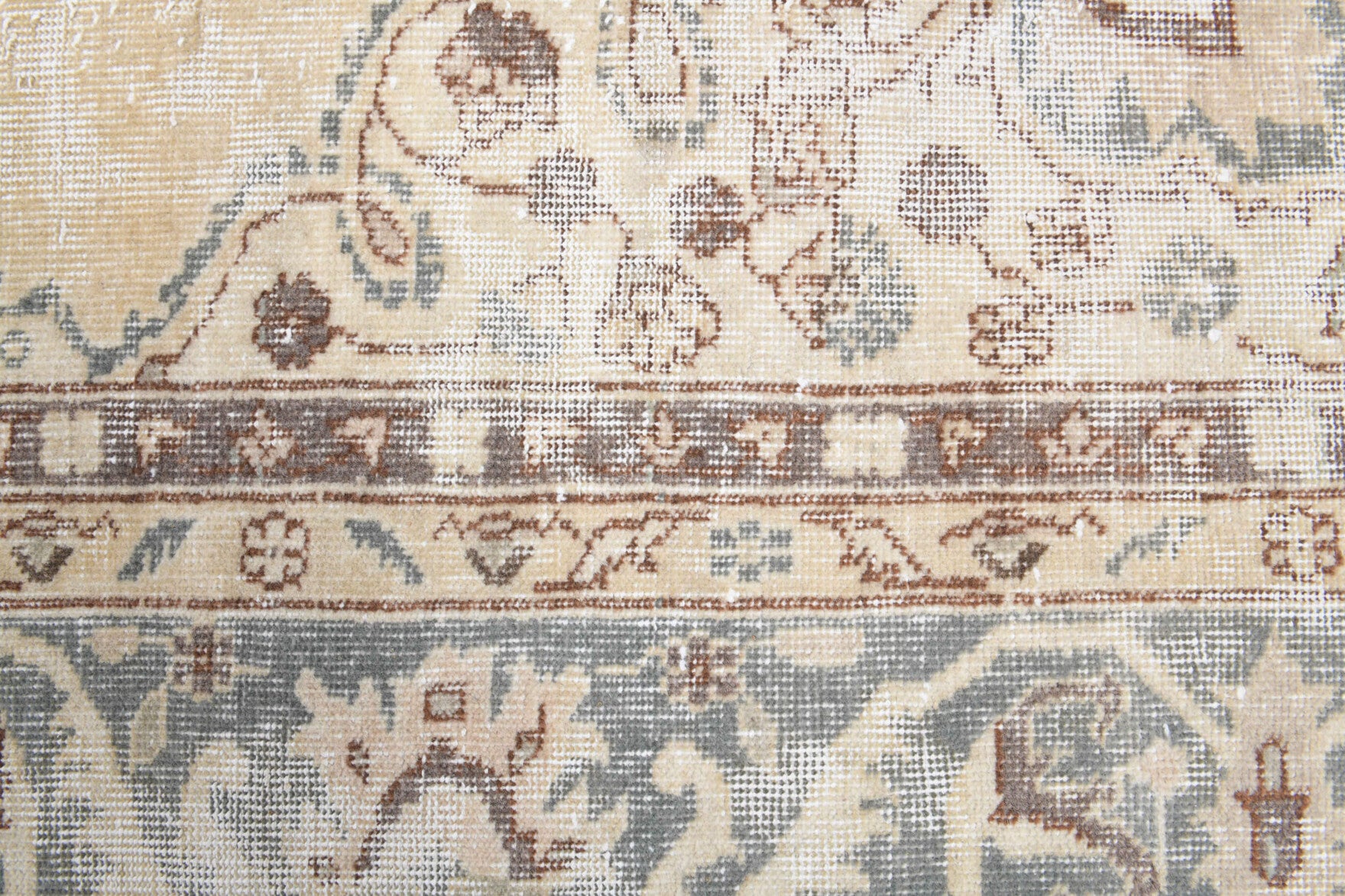 Vintage Oushak Runner Rug