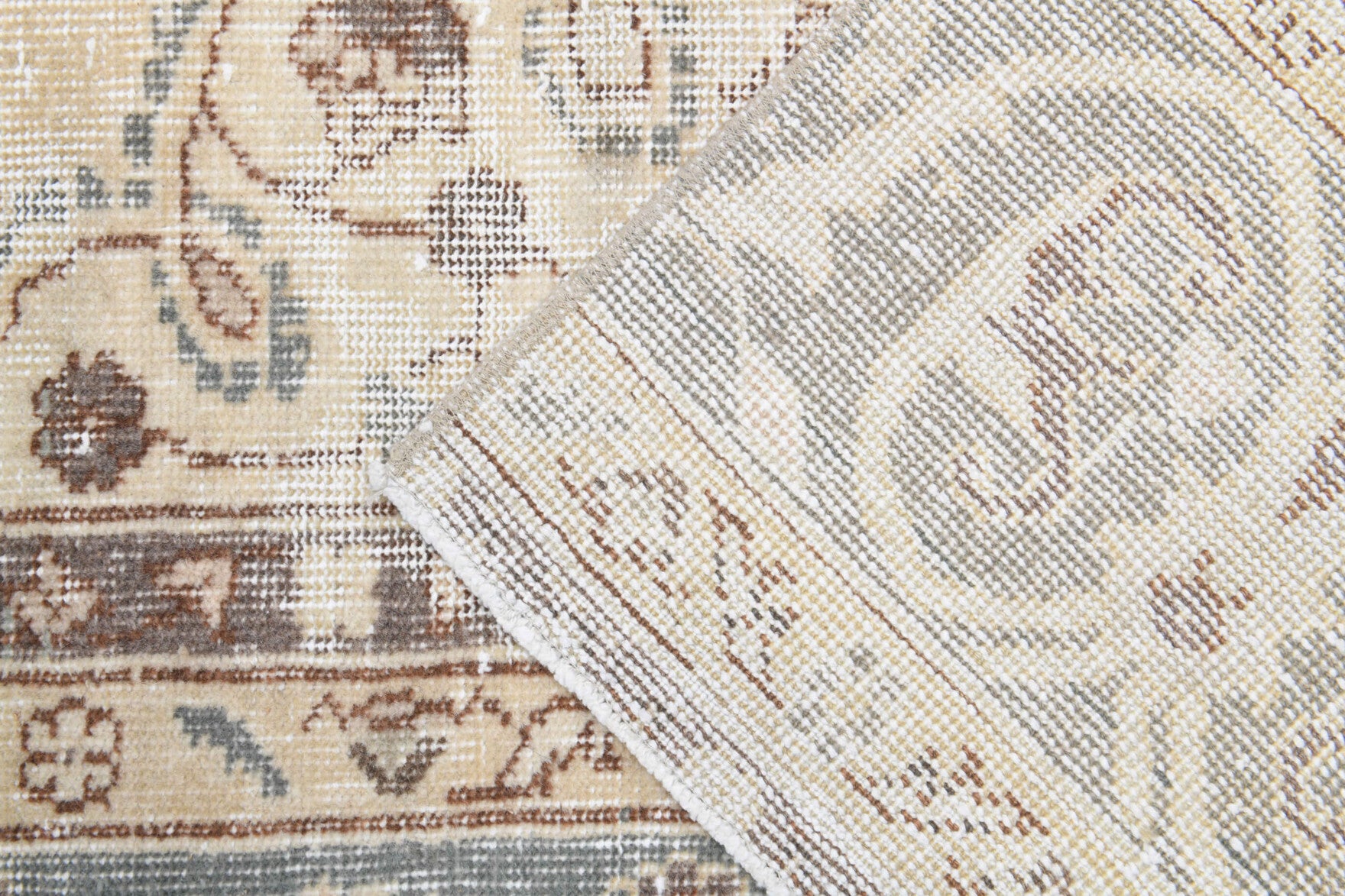 Vintage Oushak Runner Rug