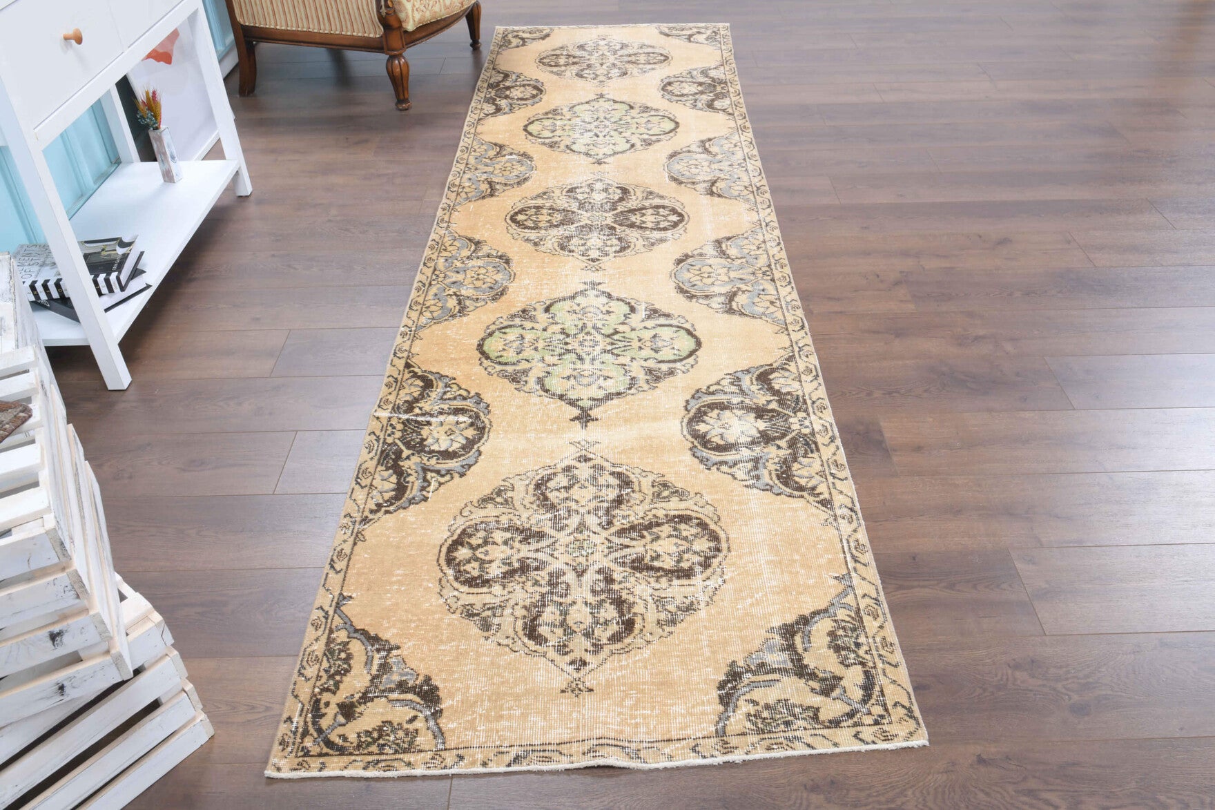 Turkish Vintage Runner Rug