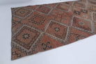 Heirloom Brown Semi-Antique Runner Rug