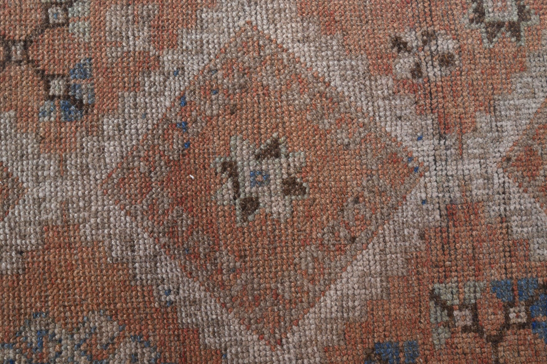 Heirloom Brown Semi-Antique Runner Rug