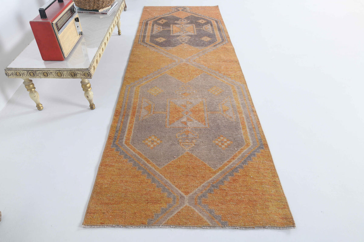 Vintage Oushak Runner Rug