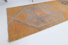 Vintage Oushak Runner Rug